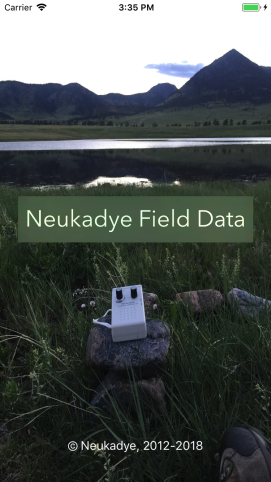 Field-Data-Launch-Screen